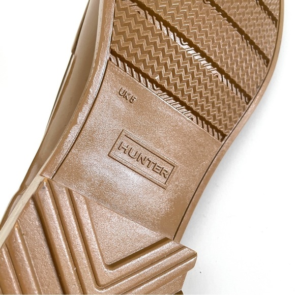 New Hunter Women's Original Waterproof Gloss Penny Loafers - Picture 6 of 9